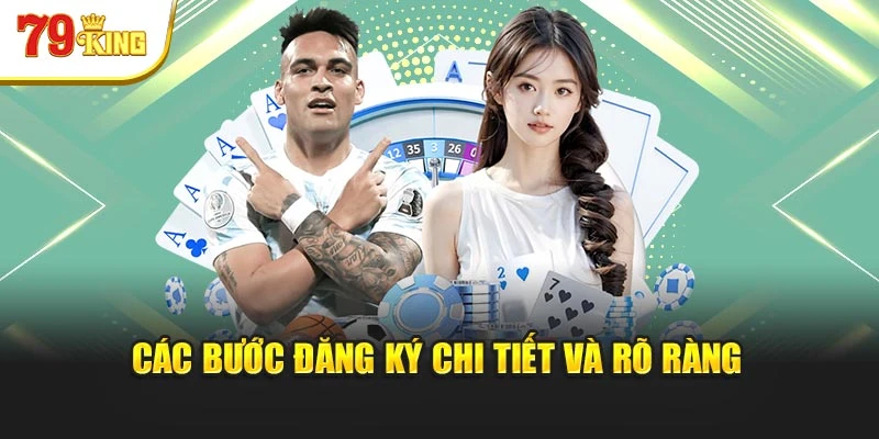 Các bước đăng ký chi tiết và rõ ràng