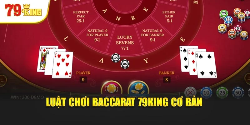 Luật chơi Baccarat 79King cơ bản