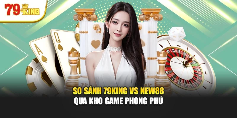 So sánh 79King vs New88 qua kho game phong phú